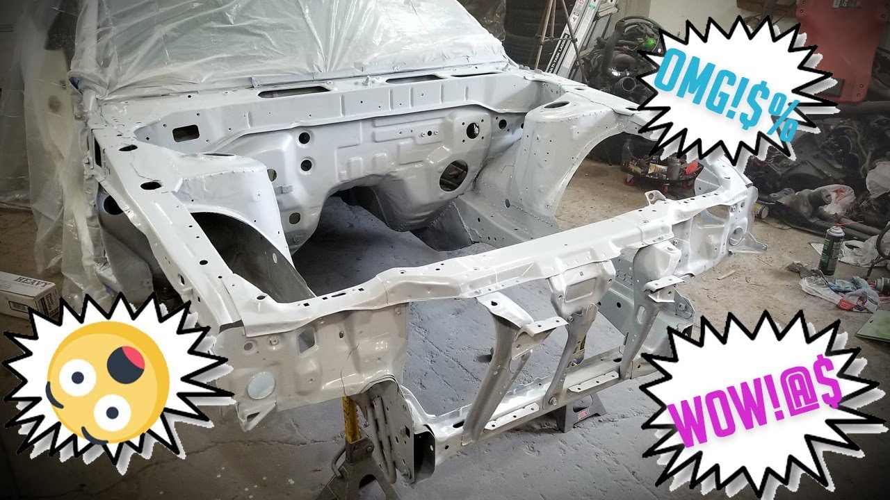 Off Season 12? Spraying that Grey Goodness!!! Time to Primer the engine BAY!!!!!