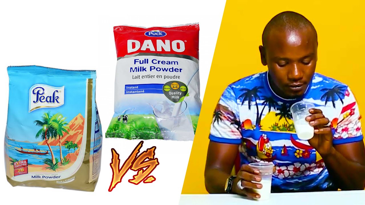 Peak vs Dano Milk: African Youths Tell The Difference | Vibe Lab