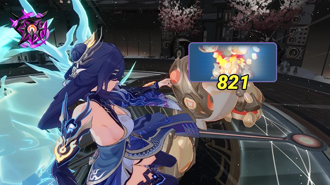 [Ex abyss Nirvana 552D] Рисовый пирог 821+ очков | Райден Мэй XDC S0R1 - Honkai Impact 3rd SEA