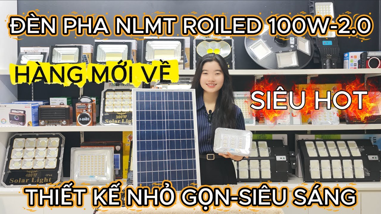 BÁO GIÁ ĐÈN PHA NLMT ROILED 100W-2.0 CAO CẤP