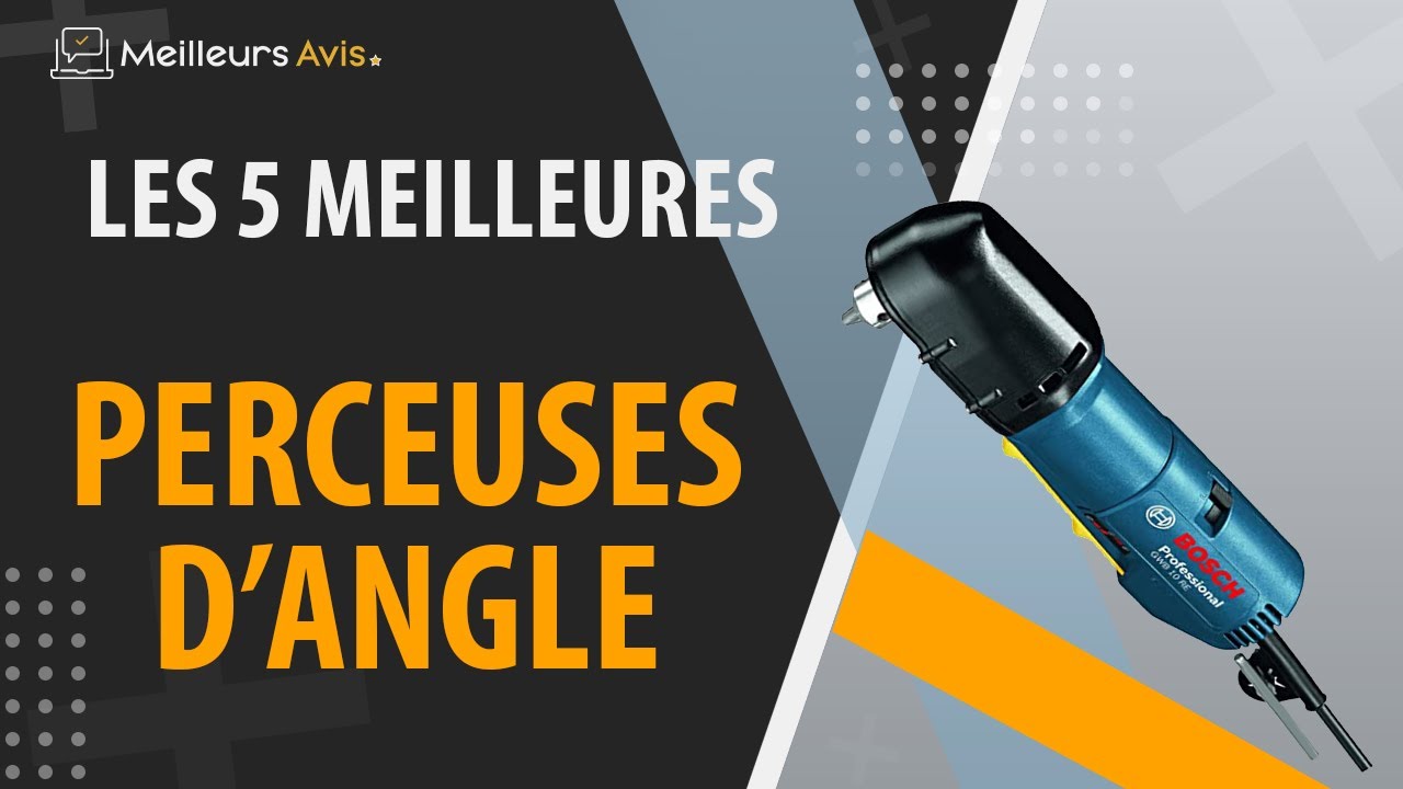 ⭐️ MEILLEURE PERCEUSE D'ANGLE - Avis & Guide d'achat (Comparatif 2022)