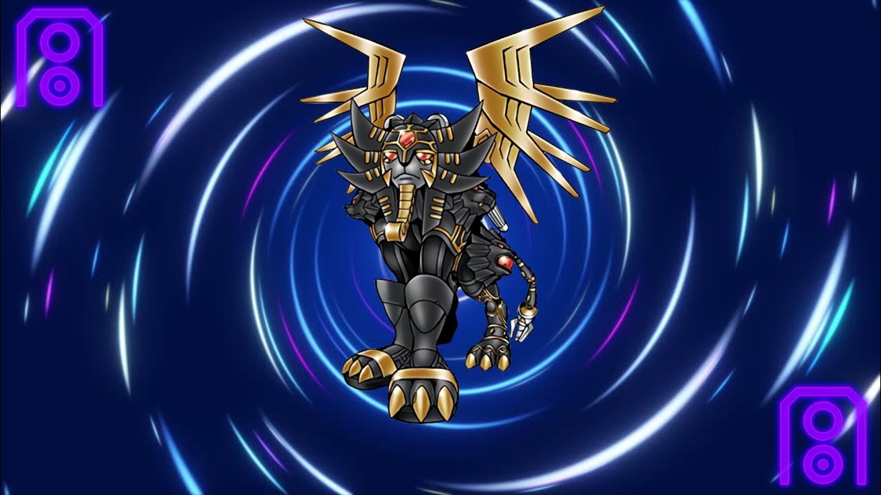 Legendary Warrior of Darkness - Ancient Sphinxmon Evolution Line!