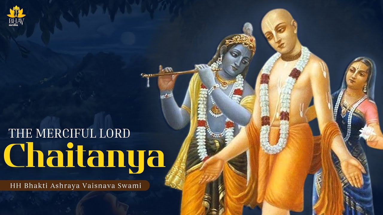 Merciful Lord Chaitanya || ISKCON AHEMDABAD house Program || Bhakti Ashraya Vaishnava Swami 