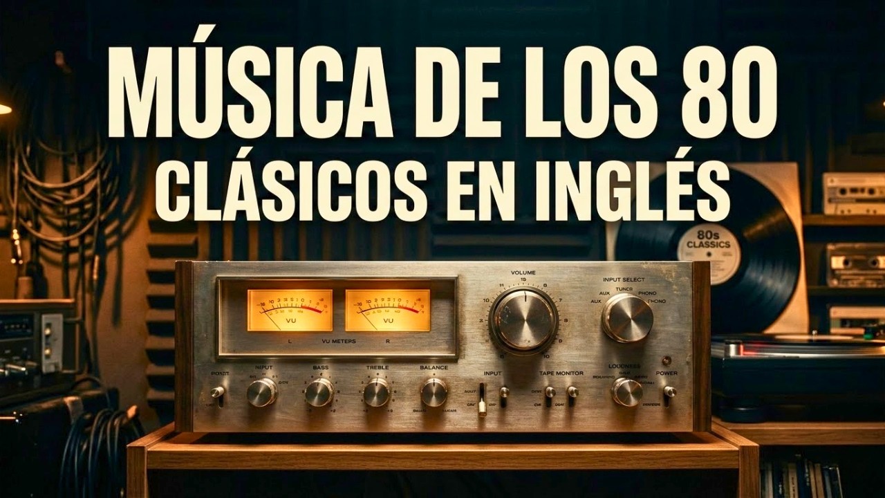 Lo Mejor de los 80 y 90 💿 Clásicos en Inglés Que Nunca Pasan de Moda