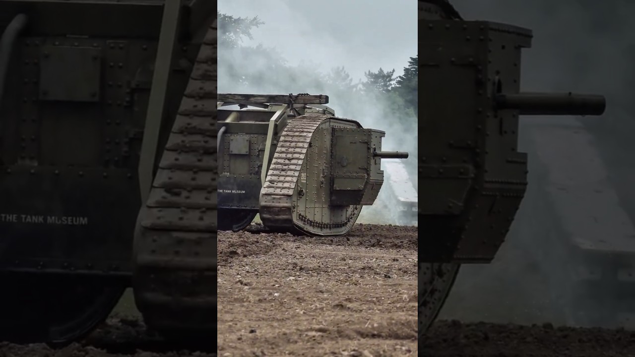 Our WW1 replicas really play the part well! #thetankmuseum #ww1 #tanks #military #militaryhistory