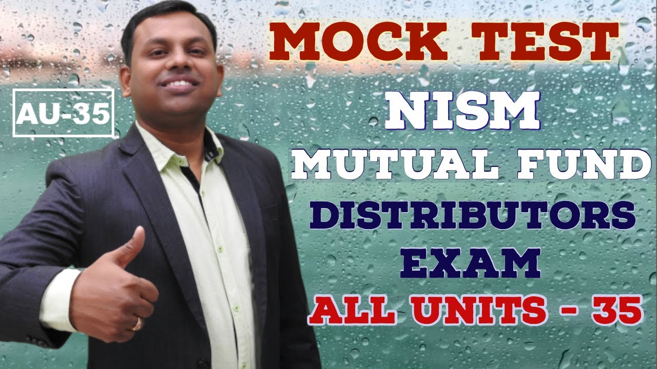 NiSM Mutual Fund Mock Test  All Units 35 Hindi