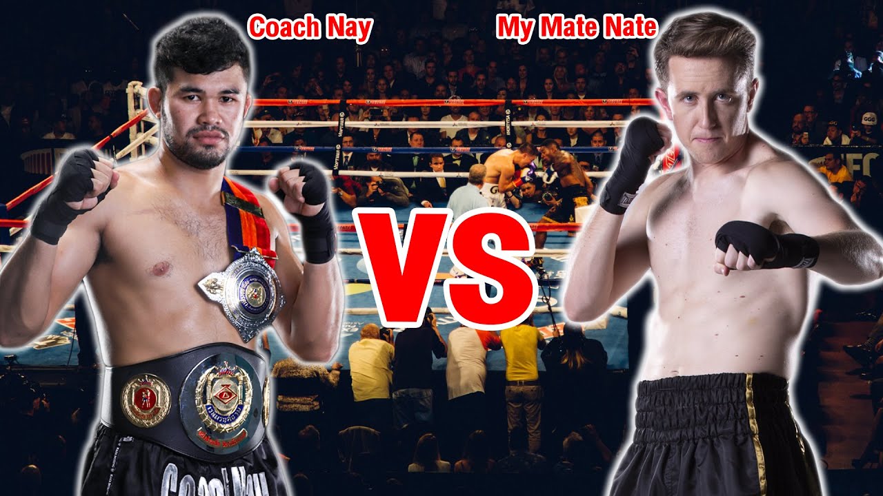 ต่อยกันจริงๆ!! Coach Nay vs My Mate Nate!! ใครจะชนะ?!!