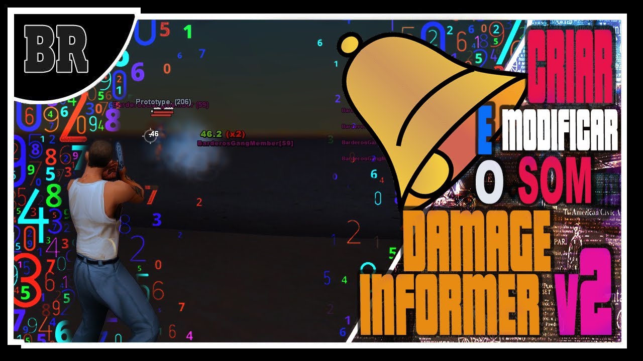 GTA SAN / SAMP - Como criar e alterar o Hitsound do Damage informer v2 I 2021