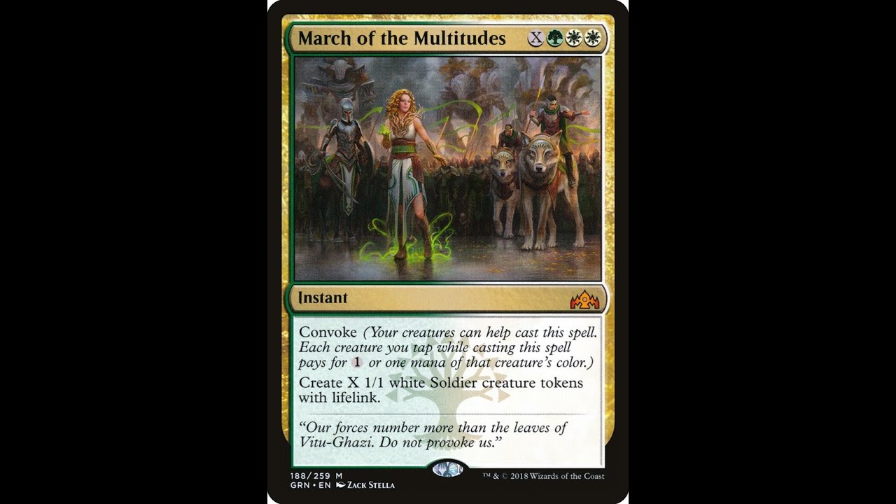 MTGA: March of the Multitudes Cast Animation