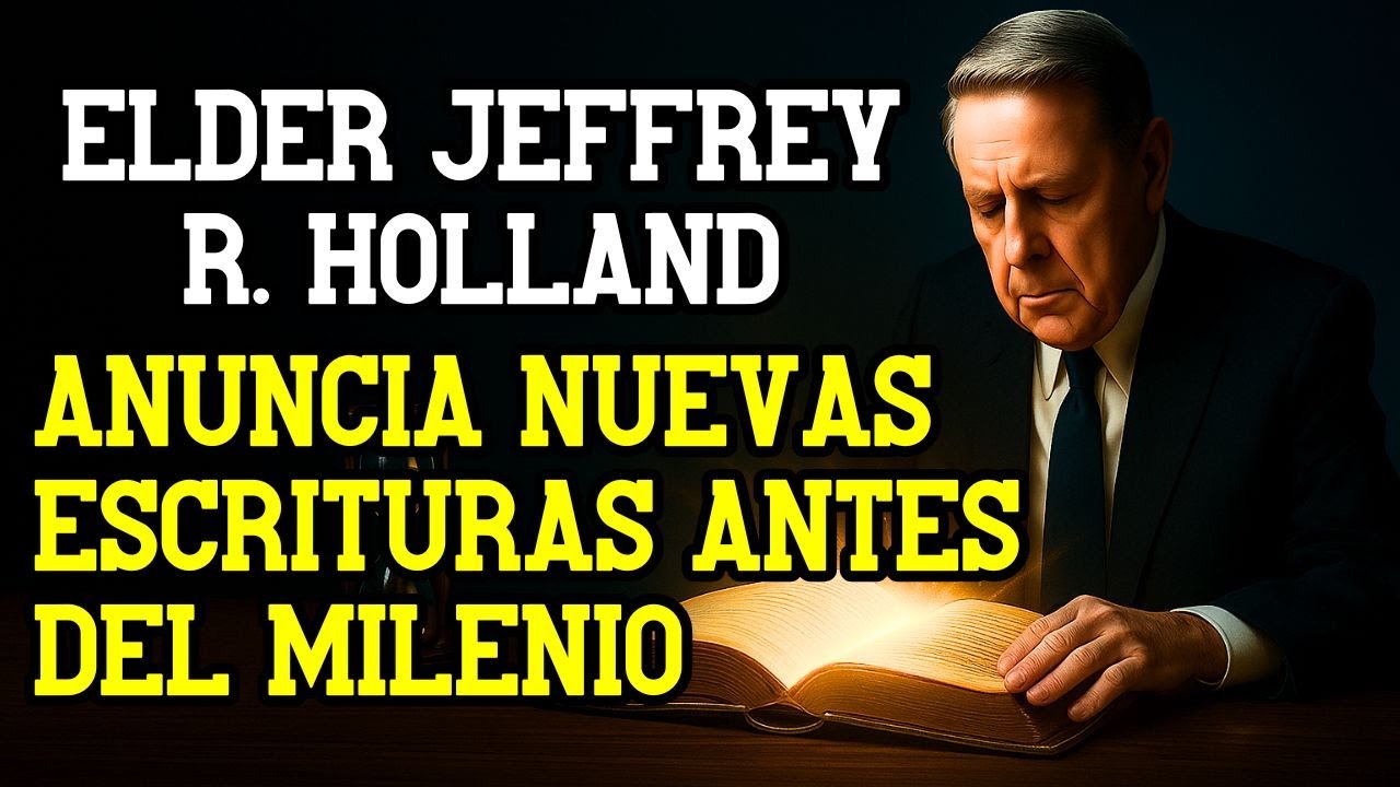 ELDER HOLLAND ANUNCIA NUEVAS ESCRITURAS ANTES DE LA SEGUNDA VENIDA DE JESUCRISTO|REVELACI&Oacute;N|PROFEC&Iacute;A