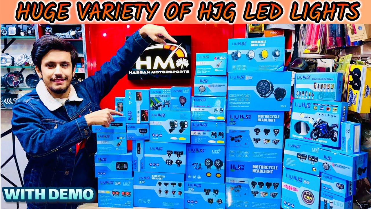 Big Variety Of HJG Led Lights On Hassan Motorsports | @lahoridrives