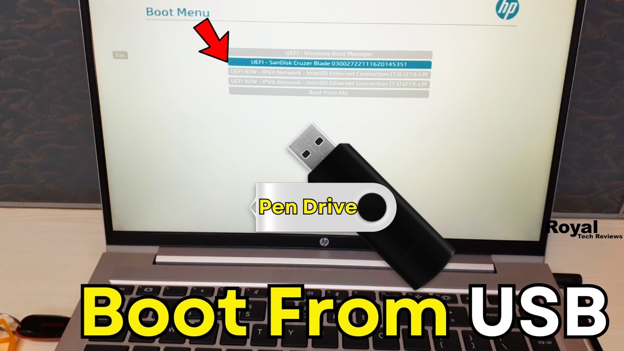 Как загрузиться с USB-накопителя на ноутбуке HP | Клавиша меню загрузки и настройки BIOS