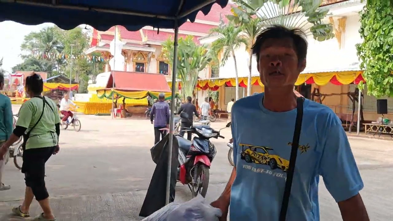 งานประเพณีบุญผะเหวด 14  มี.ค  69  วัดศรีสระเกษ บ้านตาล จ.สกลนคร 