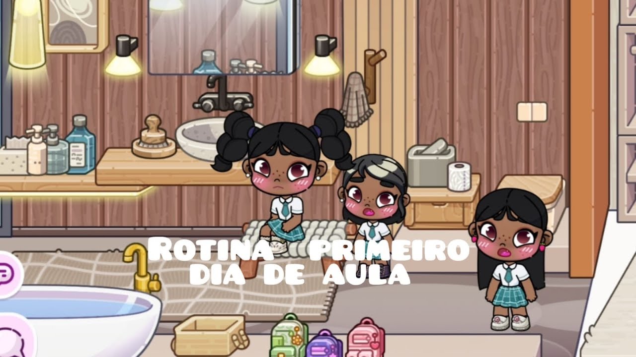 ROTINA PRIMEIRO DIA DE AULA🥰