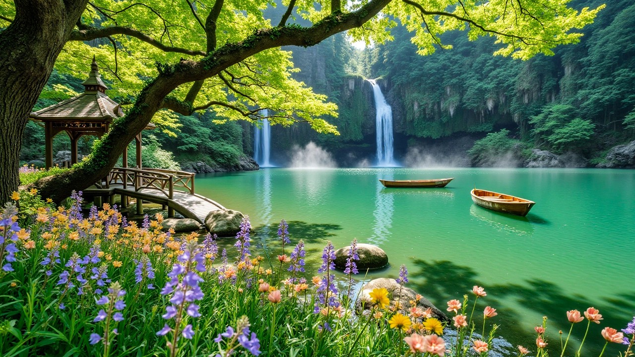 Прекрасная расслабляющая музыка — прекратите слишком много думать, музыка для снятия стресса.