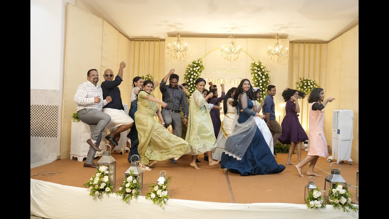 Laura's First Holy Communion Function - Dance Performance