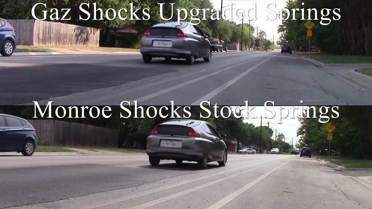 No More Bottoming Out! Gaz Shocks and Upgraded Springs on a 2000-2006 Honda Insight Hybrid IMA