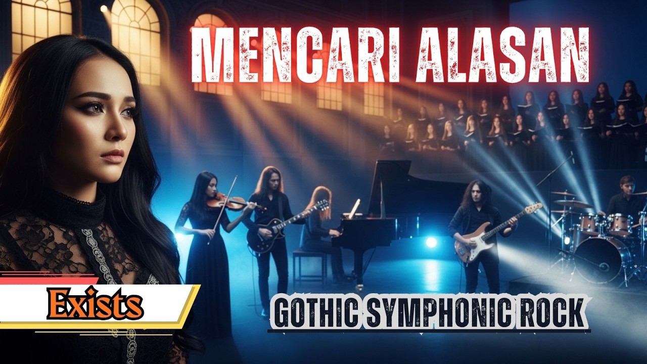 🎵 Mencari Alasan – Exists |🔥 Gothic Symphonic Rock Version (Female Powerful Vocal)