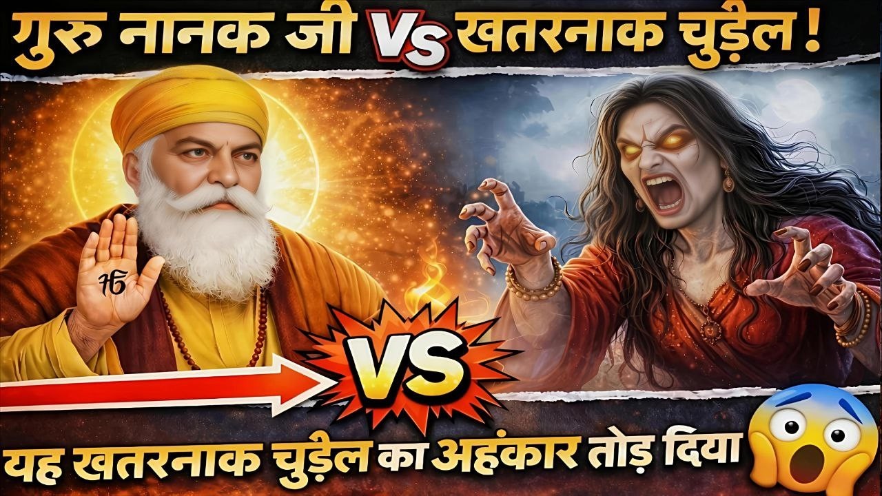 जब डायन ने मरदाना को पकड़ लिया || Guru Nanak stories || Guru Nanak sakhi || Ghost story
