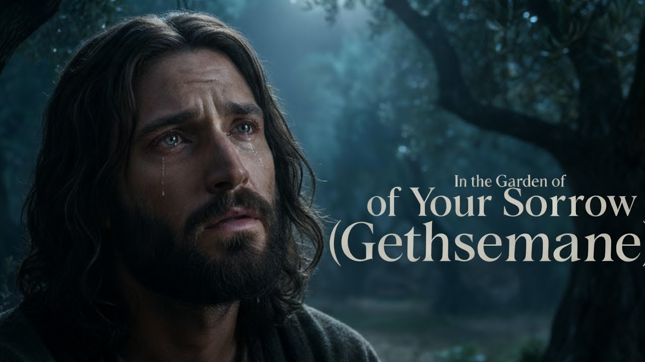 In the garden of Your sorrow (Gethsemane)
