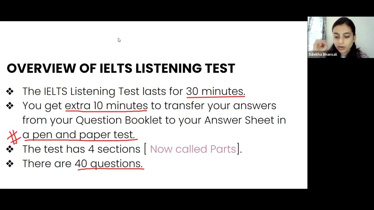 Overview of IELTS Listening Task | Yuno Learning