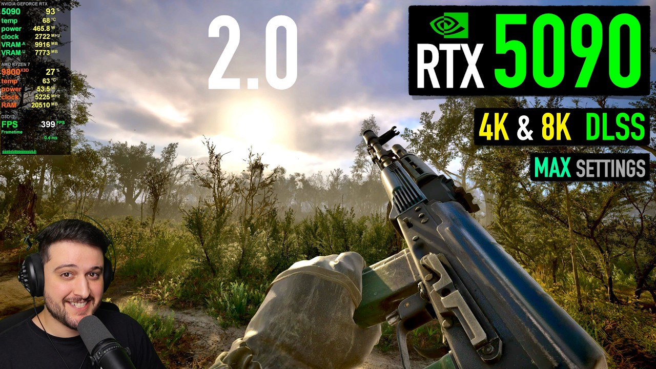 RTX 5090 &mdash; STALKER 2 обновление 2.0 &mdash; БОЛЬШИЕ графические улучшения! (сравнение включено)