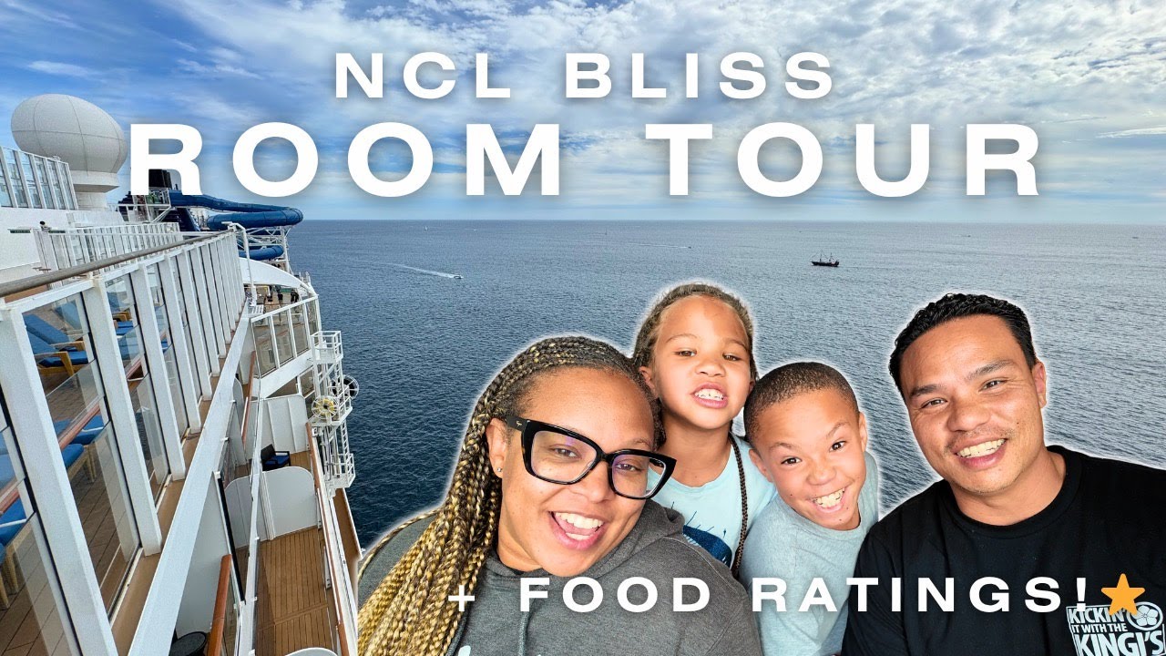 Balcony Room Tour + Food Ratings on the Norwegian Bliss 🍽️🚢