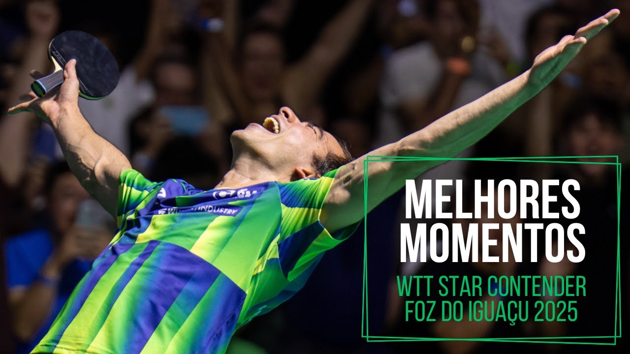 Hugo é campeão do WTT Star Contender Foz do Iguaçu 2025 | Melhores momentos