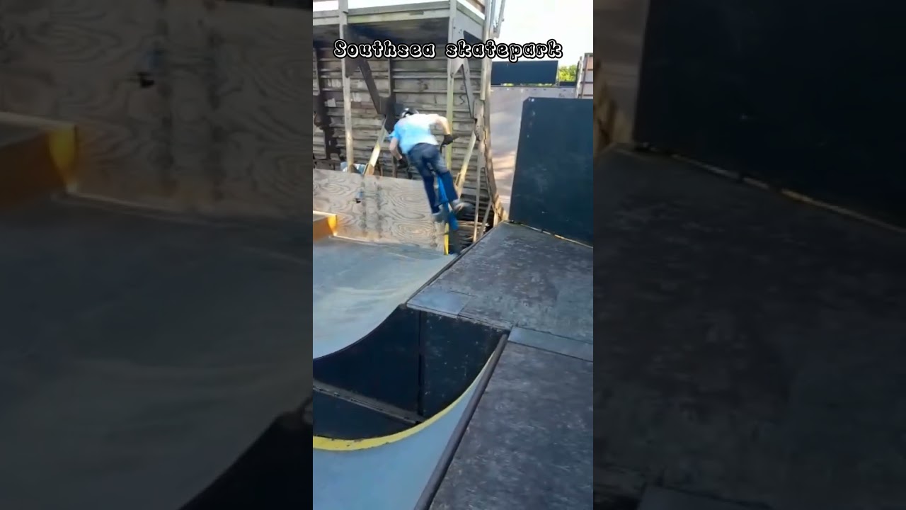180 disaster at Southsea #bmx