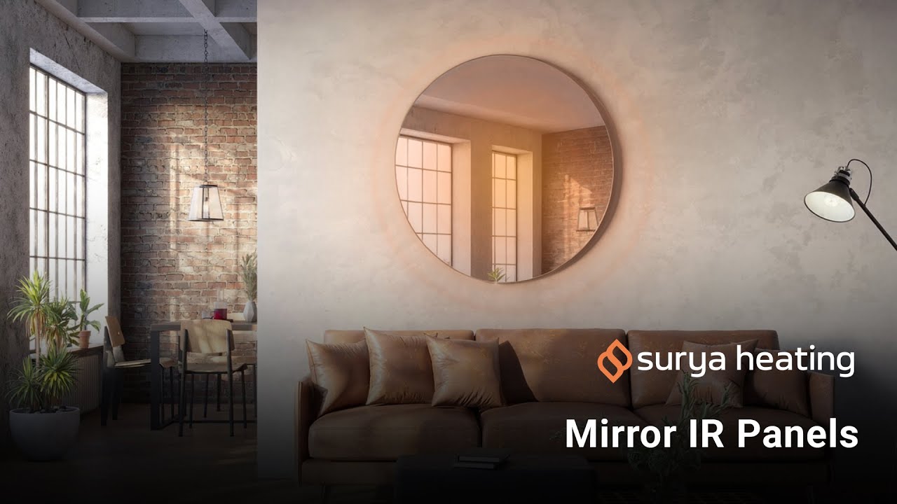 The Mirror IR Panels Range at Surya Heating