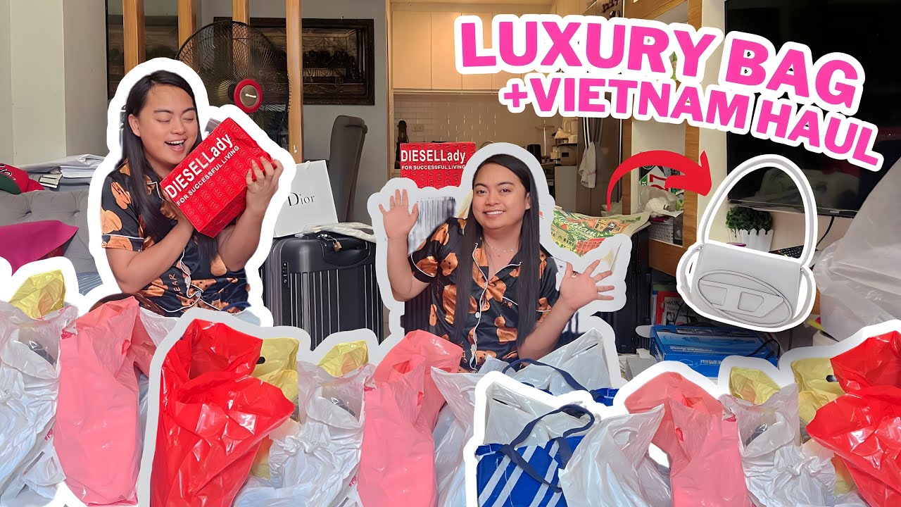 PASALUBONG, BUYING LUXURY BAG, VIETNAM HAUL! 🇻🇳