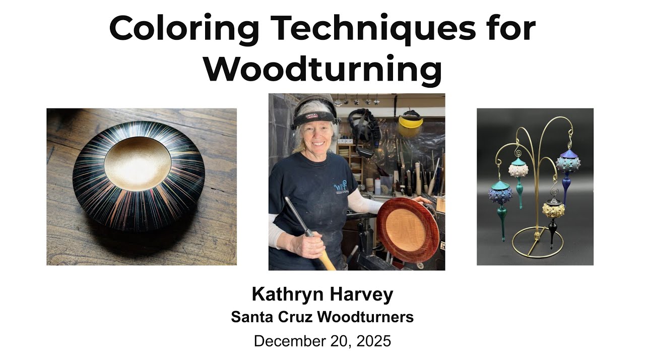 Coloring Techniques for Wood- December 2025