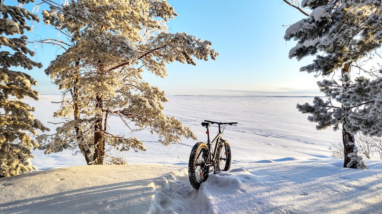 Fatbike/MTB winter trails in Noljakka (Joensuu - Finland)