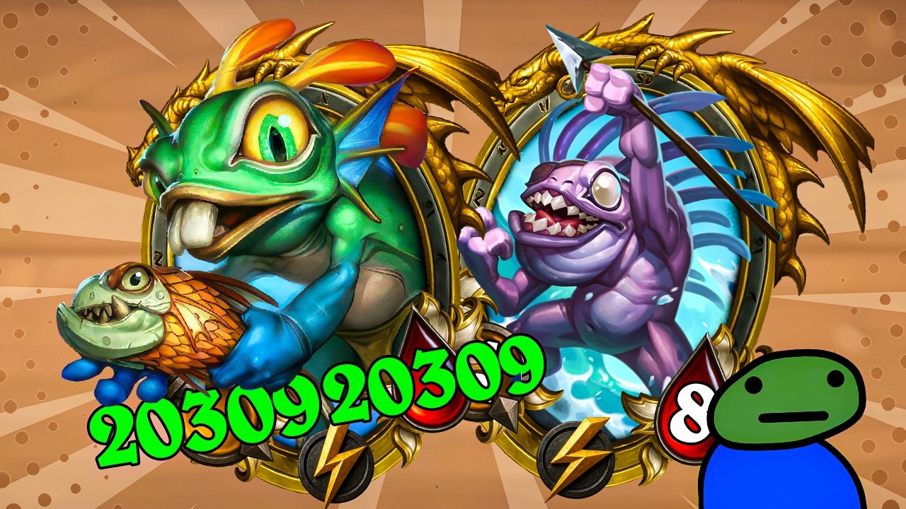 The CRAZIEST Timewarped Murloc Comp! | Hearthstone Battlegrounds