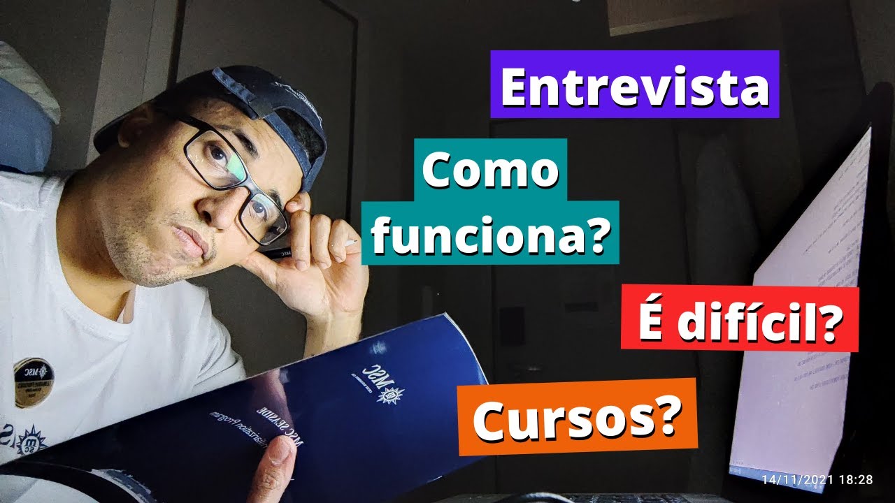 Entrevista Navio De Cruzeiros - Como é, Cursos e Valores Para Trabalhar Em Navio