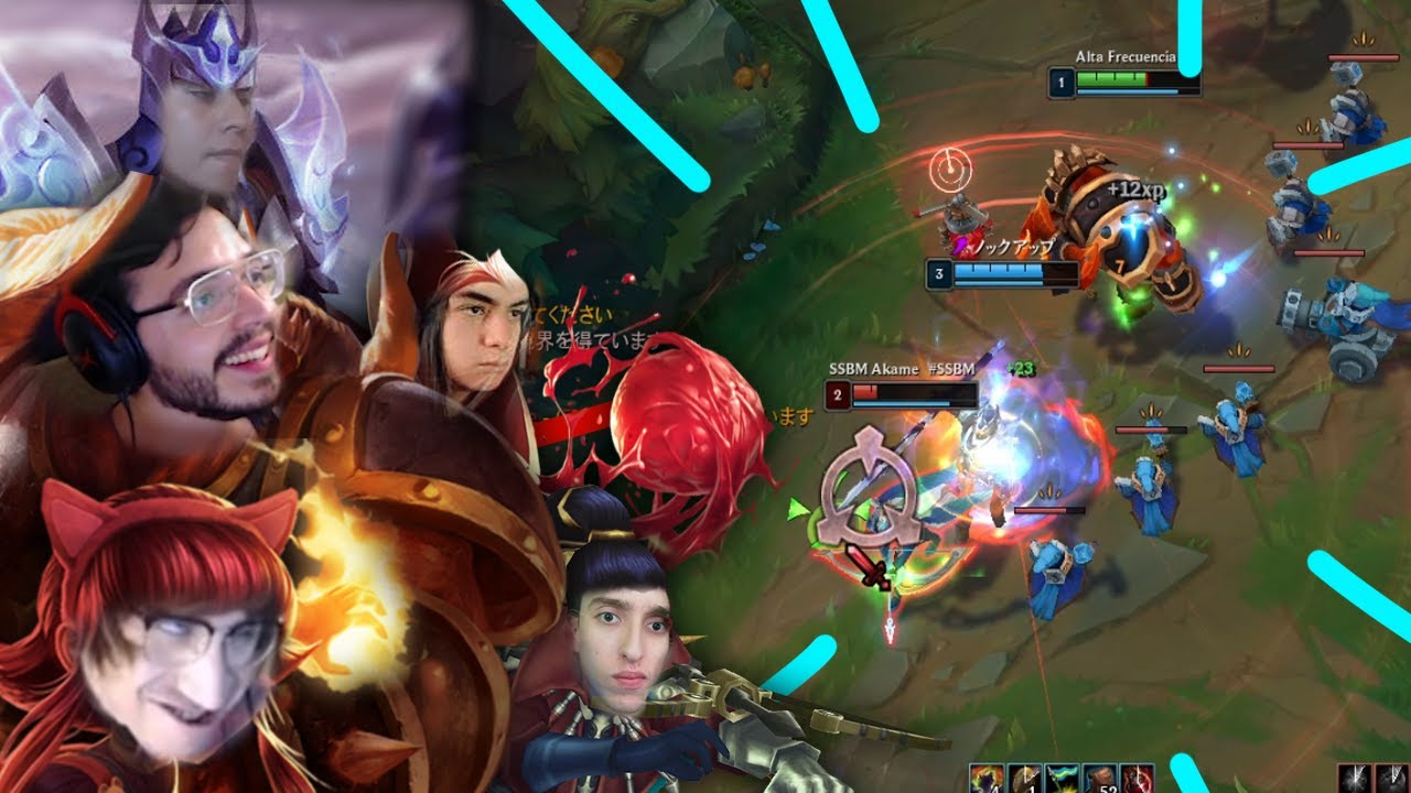 se junta chronoFox, fallen, pister, kevo y AG antes del clash