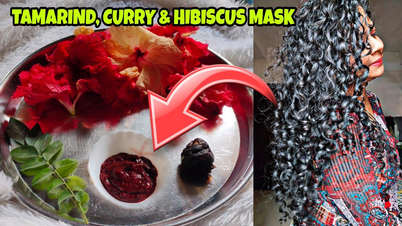 TAMARIND, HIBISCUS FLOWER & CURRY LEAF TREATMENT HAIR MASK
