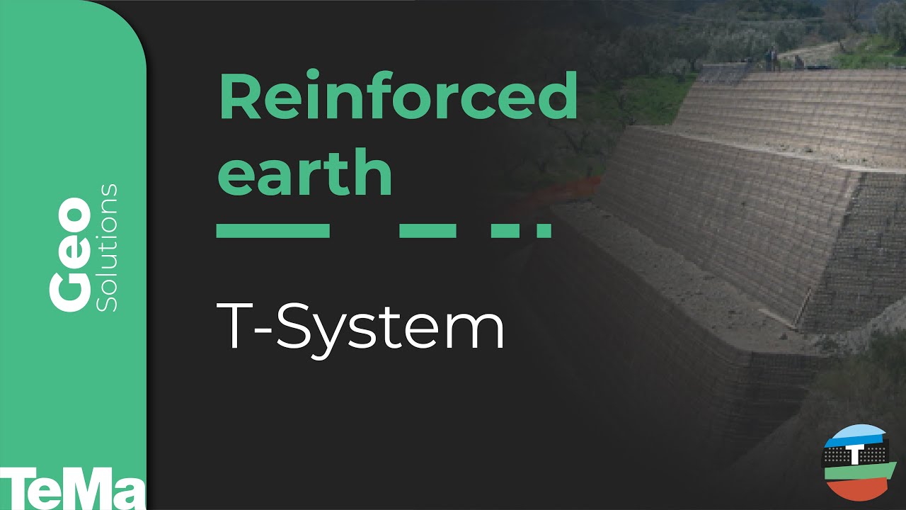 T-System - Reinforced earth support structure system | TEMA Technologies and Materials