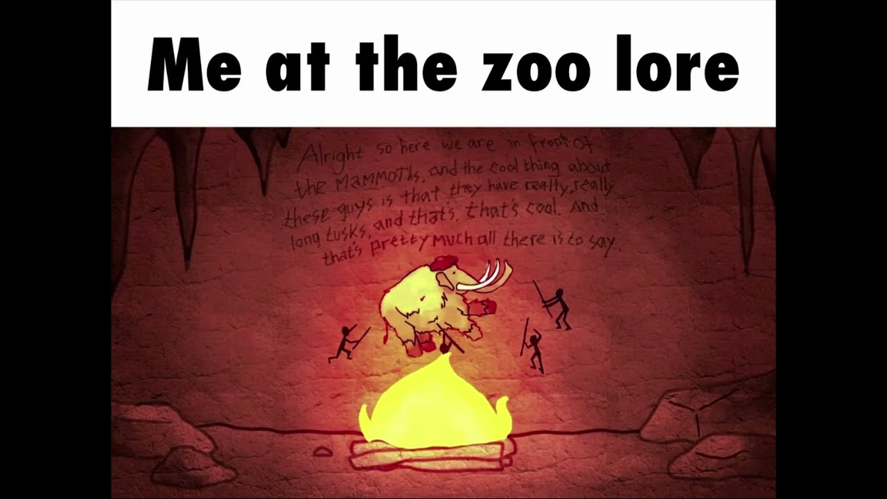 me at the zoo lore