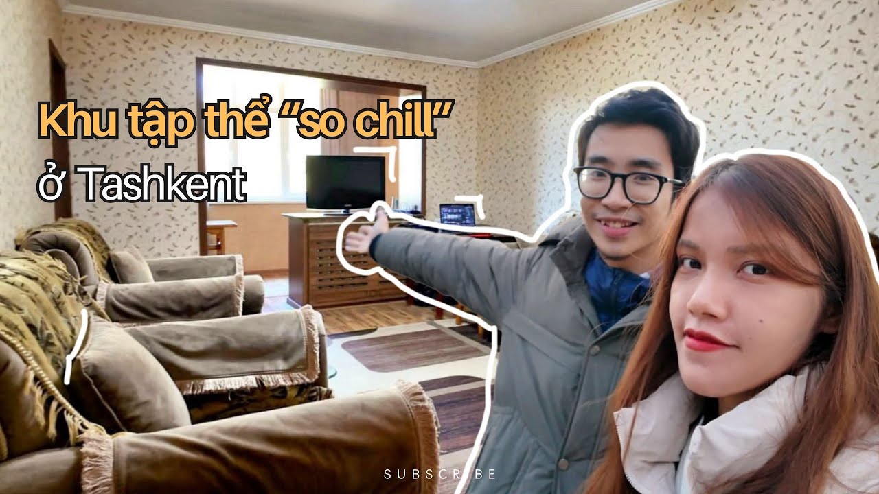 Không ngờ giữa thủ đô Tashkent, Uzbekistan lại có một khu nhà CHILL như thế này! (Vlog 02)