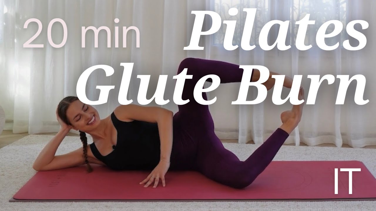 (ITA) 20 Minuti Allenamento Pilates Glutei Intenso
