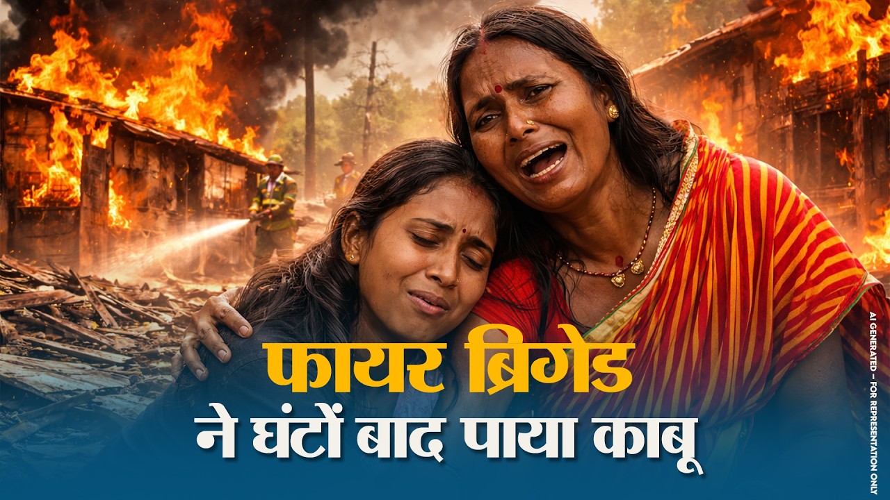 Muzaffarpur में भीषण आग, देखते ही देखते 30 से ज्यादा घर राख
