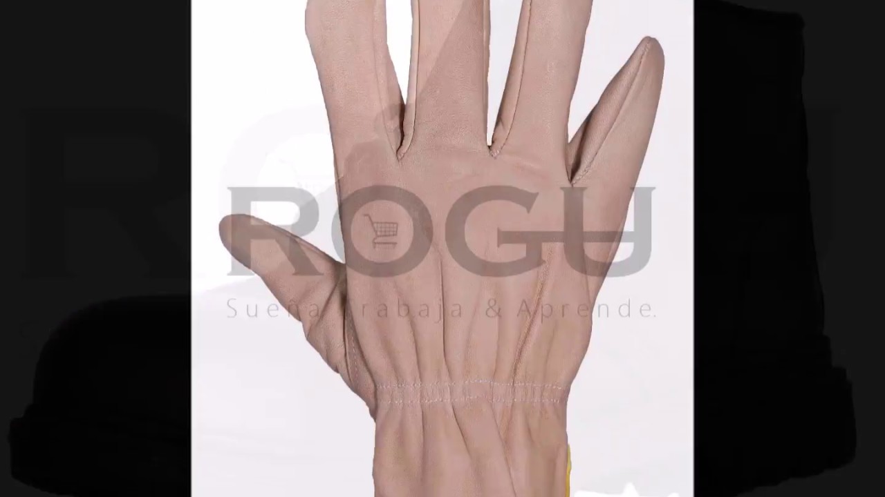 GUANTES DE CARNAZA LAZARO CARDENAS