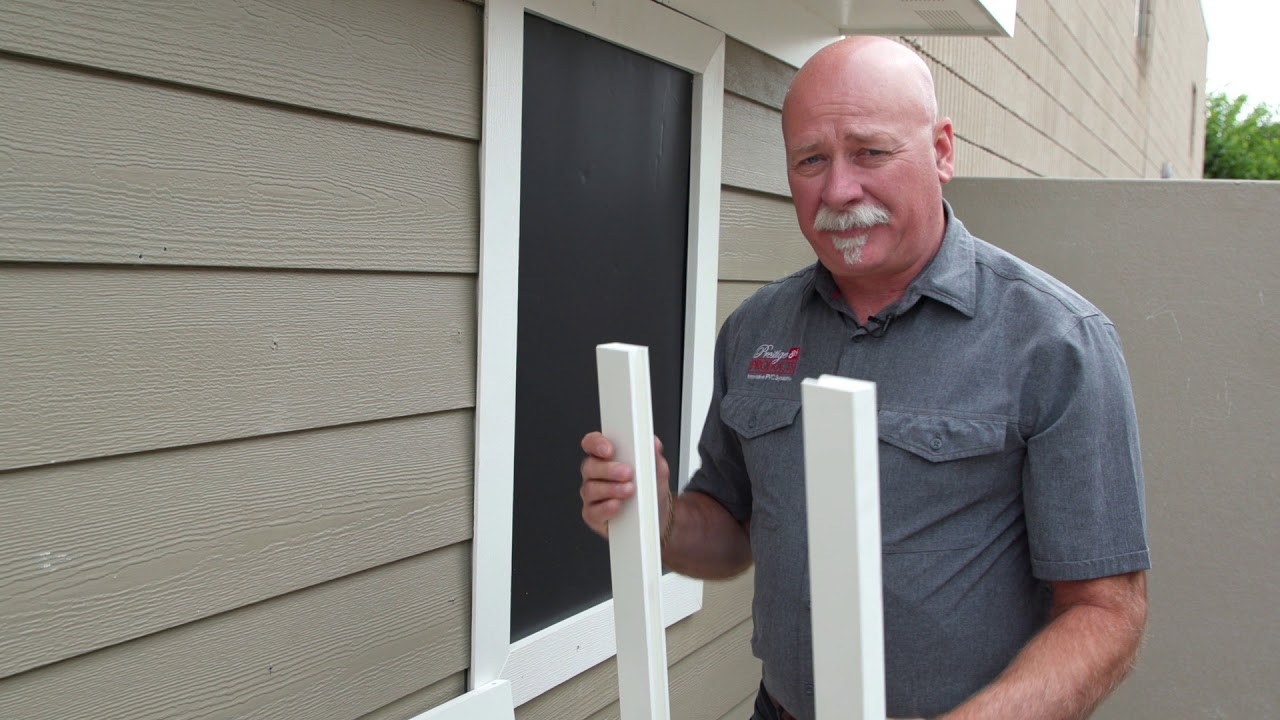 PRESTIGE DIY PRODUCTS - Shutter Installation