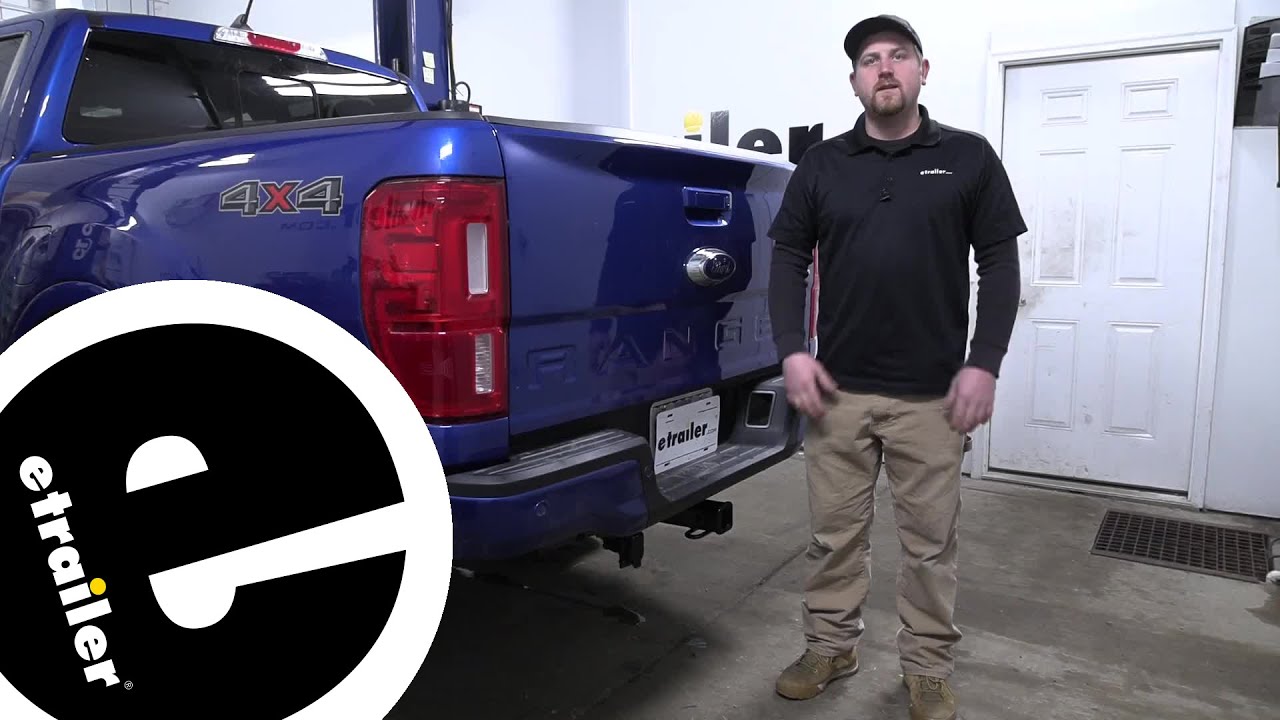 Install: Curt T-Connector Vehicle Wiring Harness with 7-Way Trailer Connector on a 2020 Ford Ranger