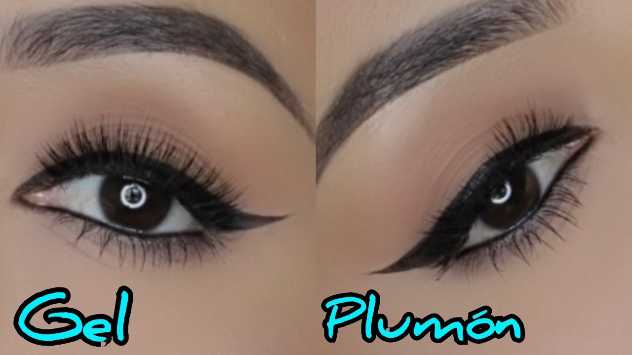 COMO DELINEAR LOS OJOS FACIL | PRINCIPIANTES  ♥♥♥ EYELINER TUTORIAL ♥♥♥ Andy Lo