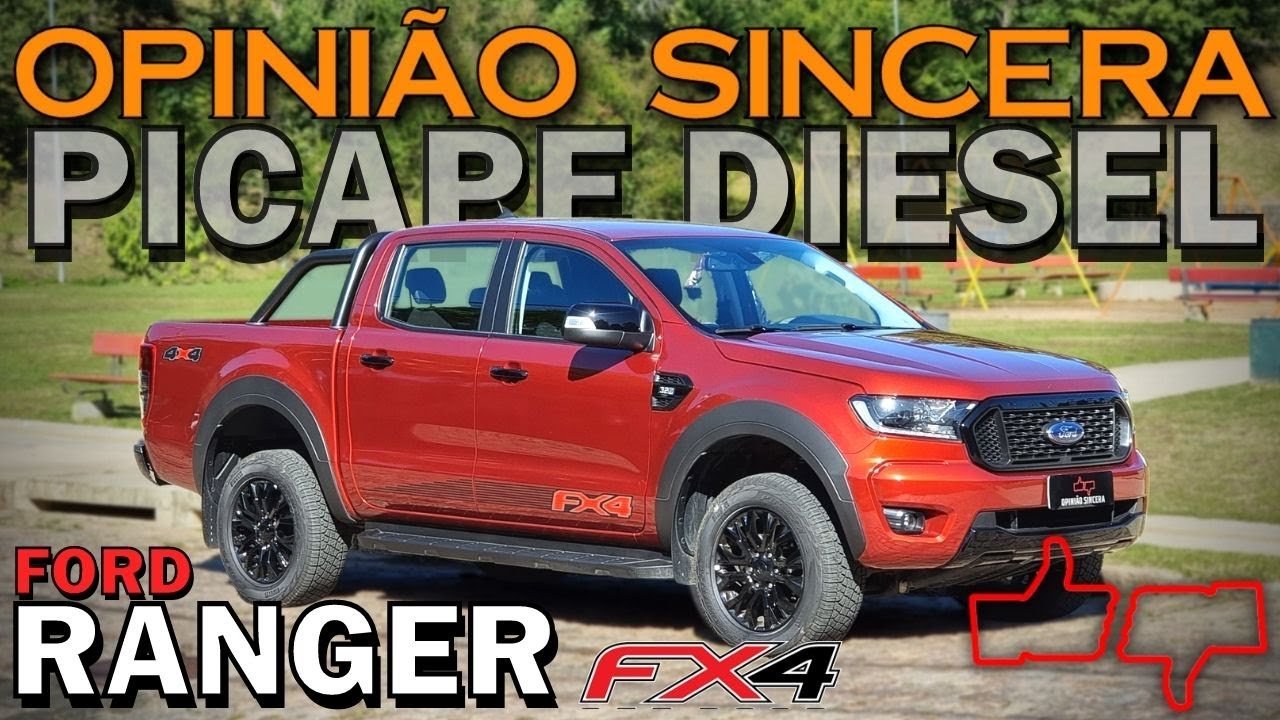 Nova Ford Ranger FX4 - com motor 3.2 turbo diesel é boa? Consumo, defeitos, qualidades, preço, vale?