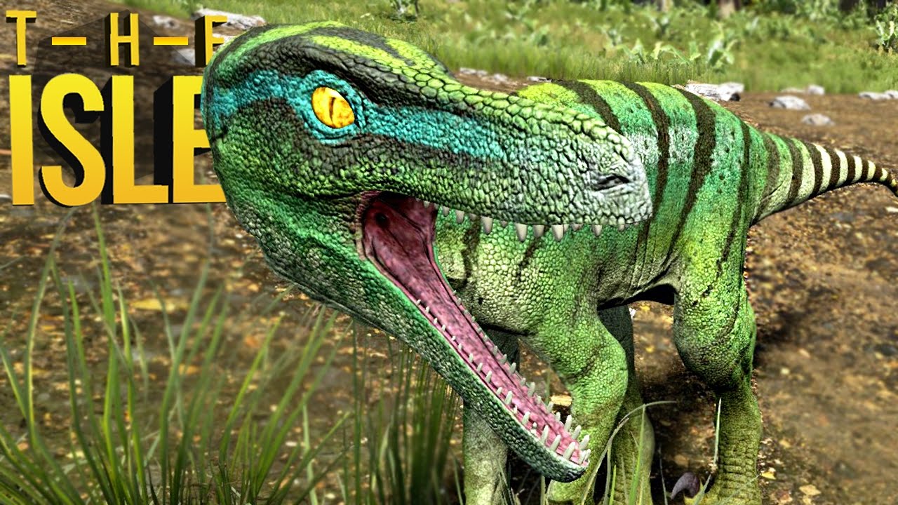 The Isle Realismo - Velociraptor Faminto, Território De Spinosaurus! | Dinossauros (#121) (PT-BR)