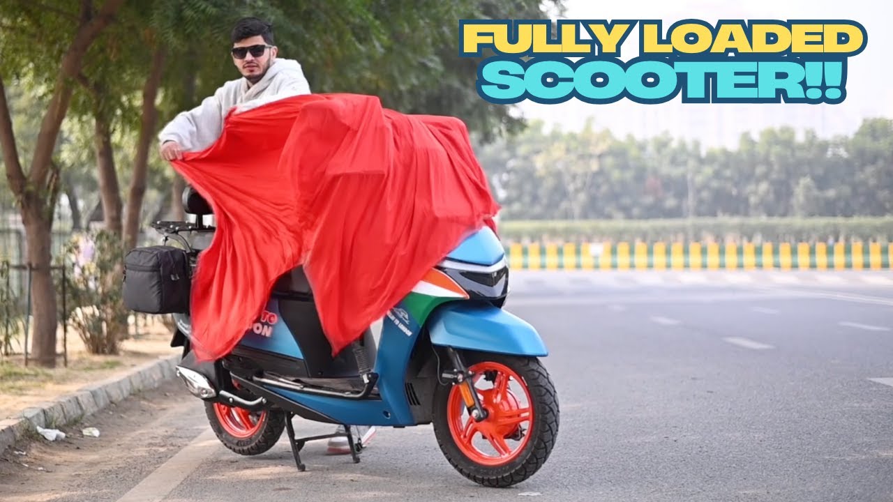 India's First TVS JUPITER with 1000kms Fuel RANGE!!