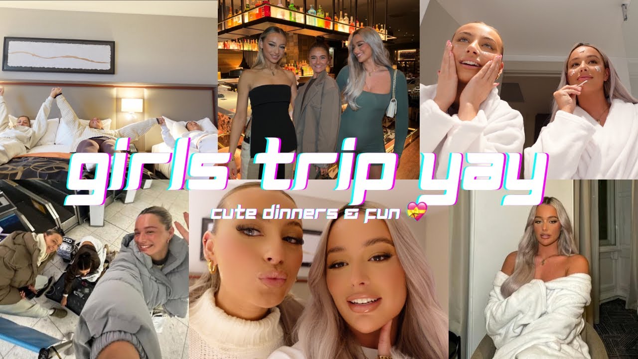 join us on a girls trip 👼🏼 | scotland vlog! | dinner dates & fun 🫧